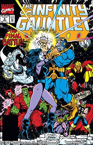 The Infinity Gauntlet #6 book cover