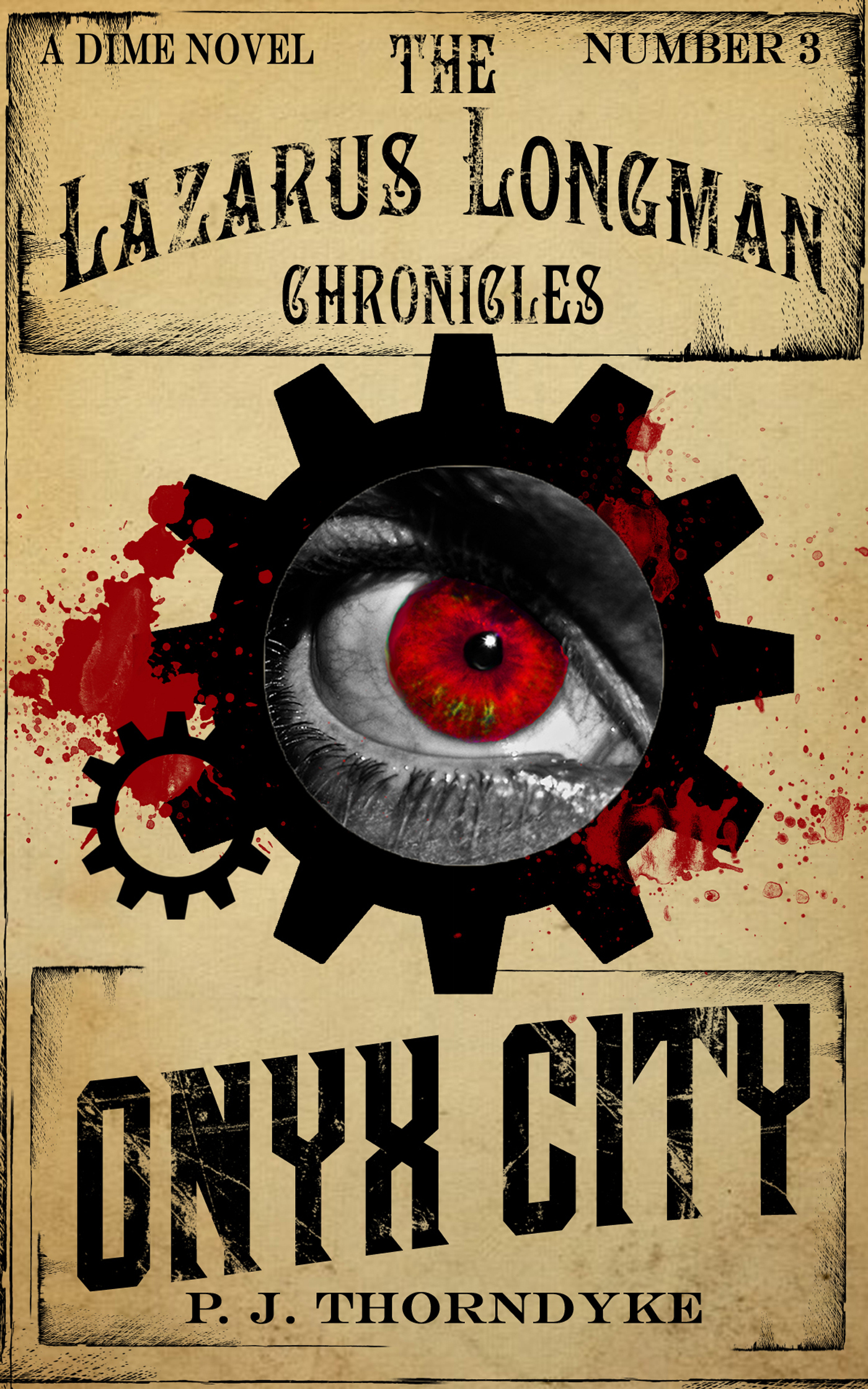 Onyx City (The Lazarus Longman Chronicles 3) by P.J. Thorndyke
