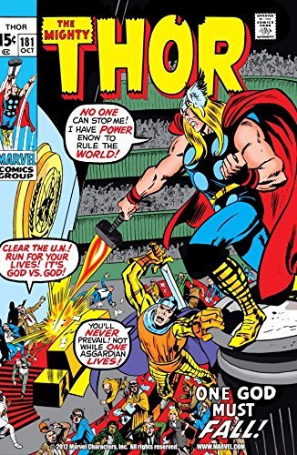 Thor (1966-1996) #181 book cover