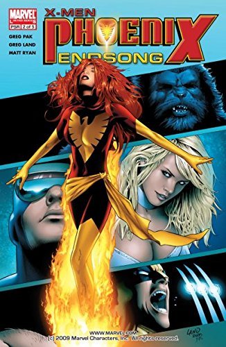 X-Men: Phoenix: Endsong book cover 2
