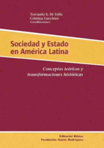 Sociedad y Estado en América Latina book cover