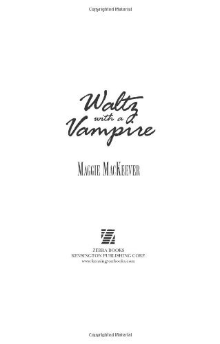 Waltz With A Vampire book cover