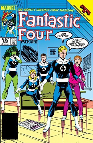 Fantastic Four (1961-1998) #285 (Fantastic Four book cover