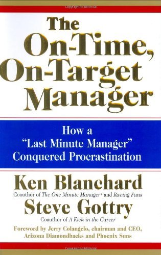The On-Time, On-Target Manager book cover