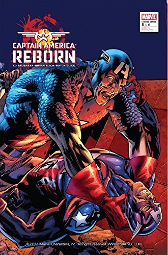 Captain America: Reborn book cover 1