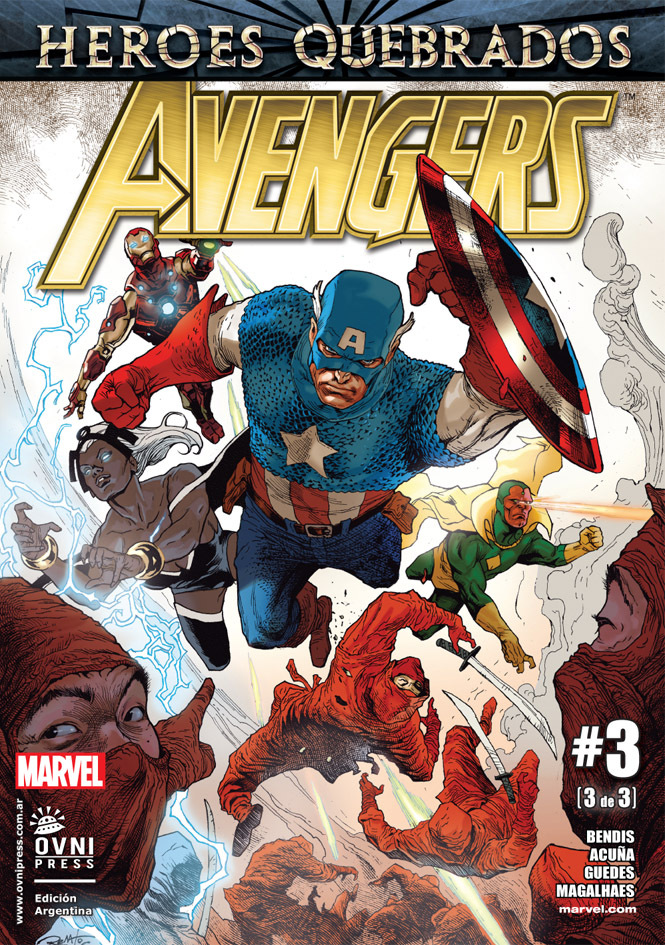 Avengers de Ovni Press book cover 3