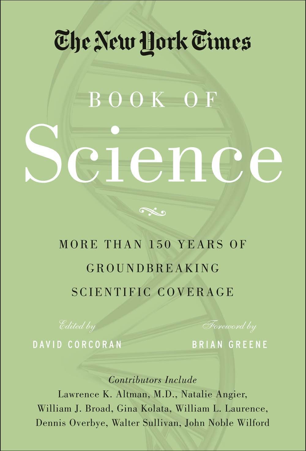 The New York Times Book of Science book cover