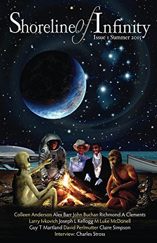 Shoreline of Infinity Science Fiction Magazine book cover 1