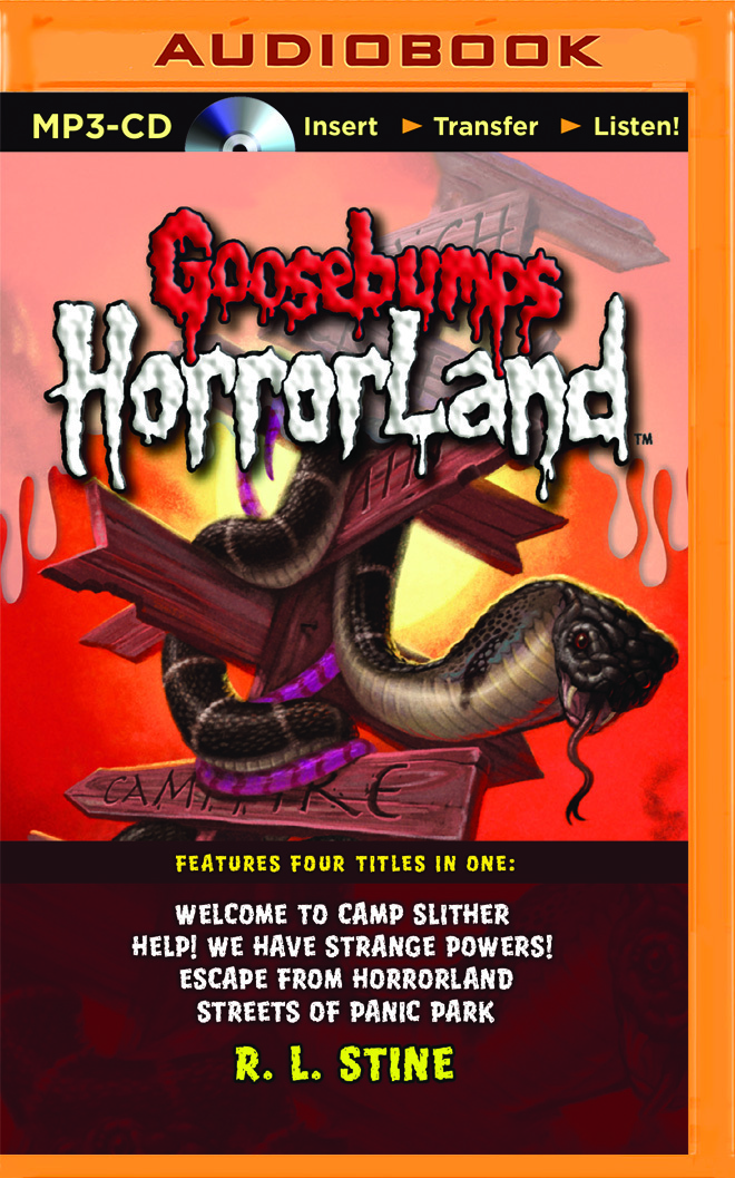 Goosebumps HorrorLand Boxed Set 3 to Camp Slither, Help! We