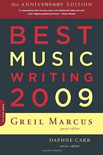 Best Music Writing 2009 book cover