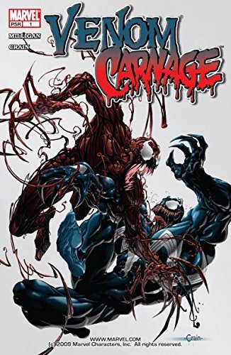 Venom vs. Carnage book cover 1