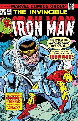 Iron Man #74 book cover
