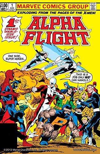 Alpha Flight (1983) book cover 1