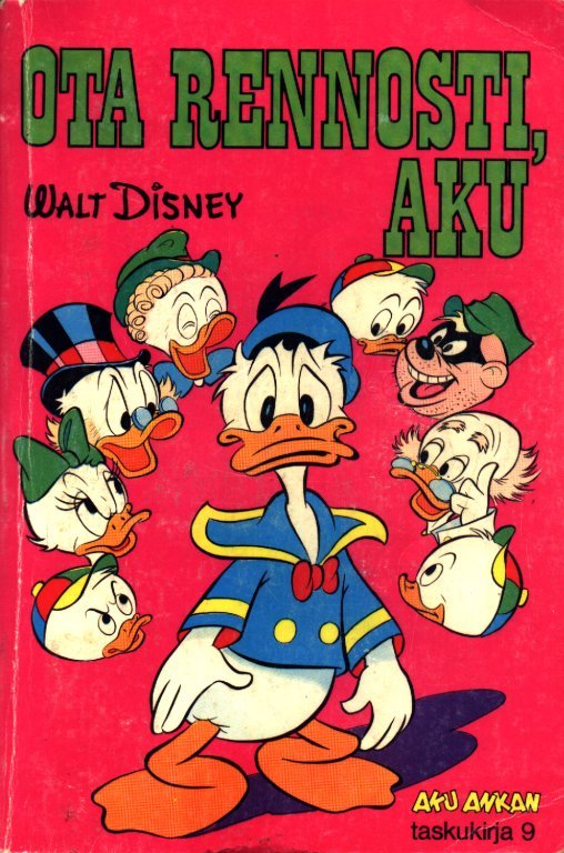 Ota rennosti, Aku book cover
