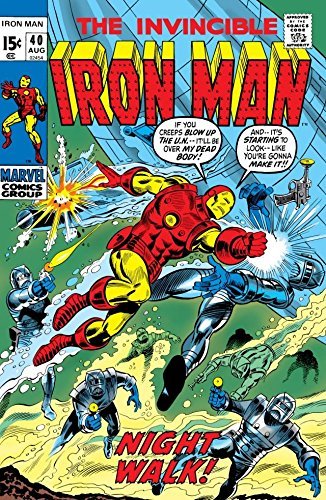 Iron Man #40 book cover