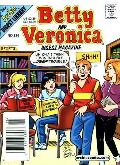 Betty And Veronica Digest Magazine #136 book cover