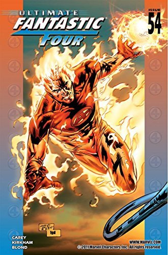 Ultimate Fantastic Four #54 book cover