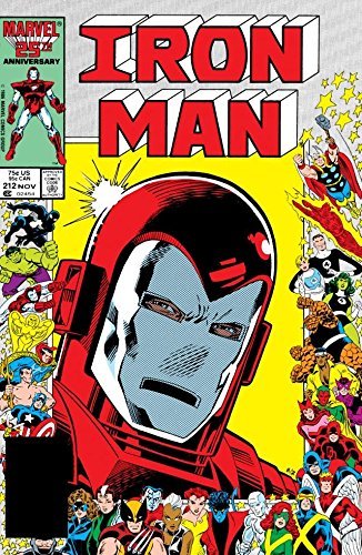 Iron Man #212 book cover