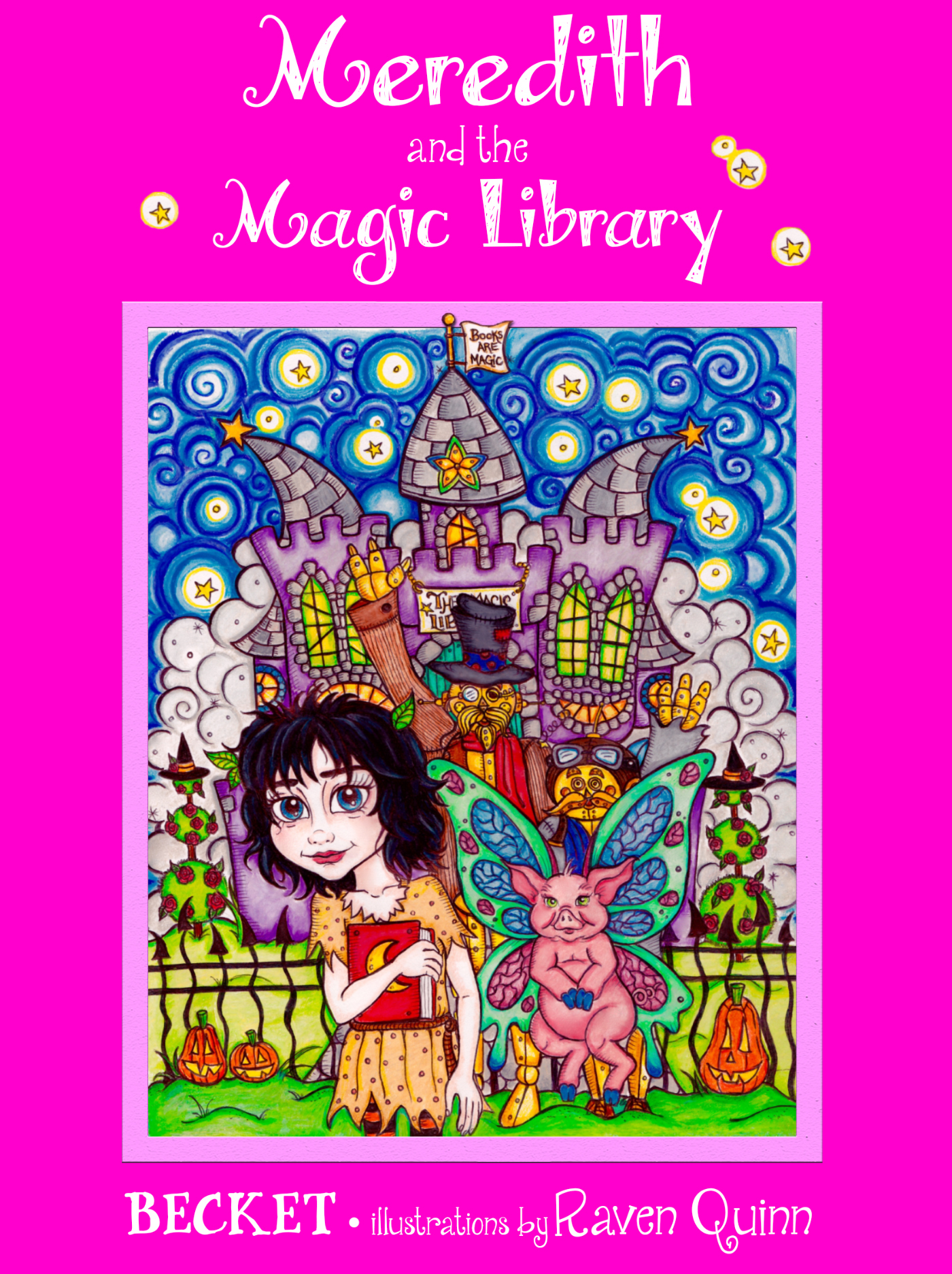 Meredith and the Magic Library book cover