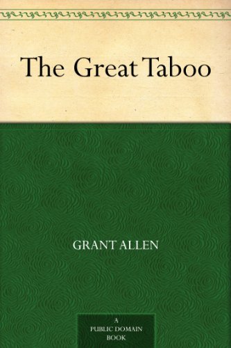 The Great Taboo book cover