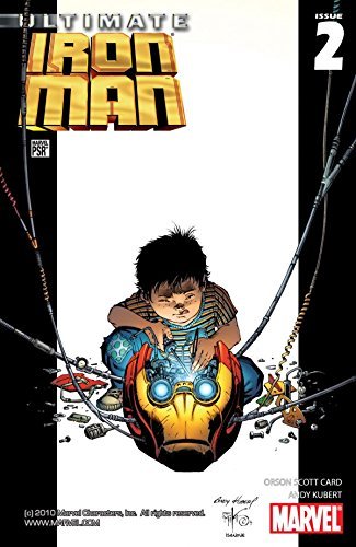 Ultimate Iron Man book cover 3