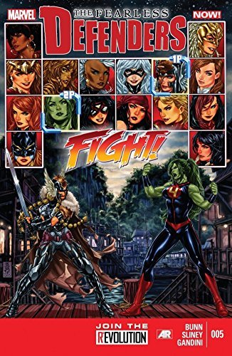 The Fearless Defenders (Single Issues) book cover 3