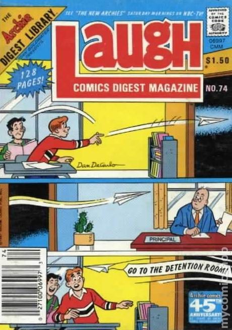 Laugh Digest Magazine book cover 1