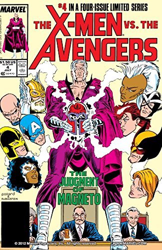 The X-Men vs. the Avengers book cover 1