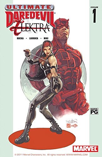 Ultimate Daredevil and Elektra book cover 1