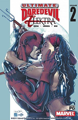 Ultimate Daredevil and Elektra book cover 1
