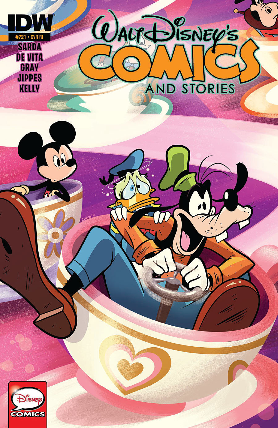 Walt Disney’s Comics and Stories #721 book cover