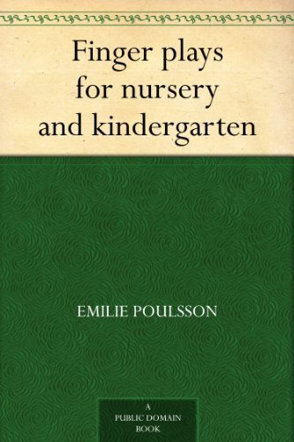 Finger Plays for Nursery and Kindergarten book cover