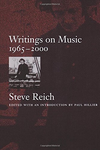 Writings on Music, 1965-2000