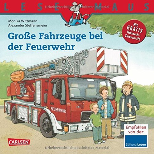 Große Fahrzeuge bei der Feuerwehr book cover
