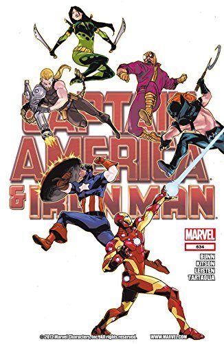 Captain America and Iron Man #634 book cover