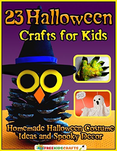 23 Halloween Crafts for Kids book cover