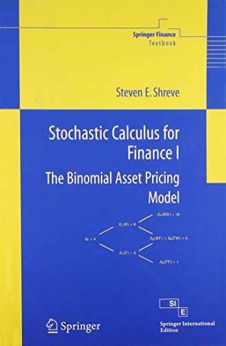 Stochastic Calculus For Finance 1: The Binomial Asset Pricing Model by ...