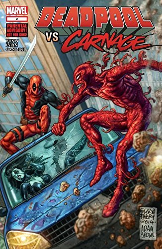 Deadpool vs. Carnage book cover 2