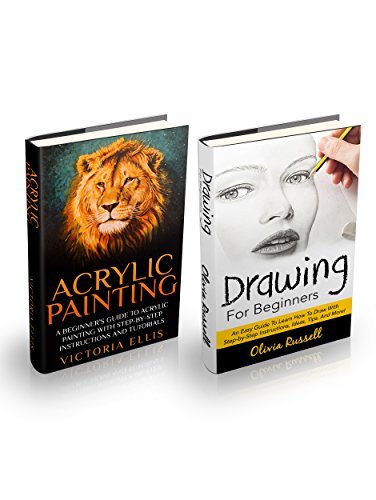 Drawing & Acrylic Painting Box Set: A Beginner's Guide To Drawing And ...