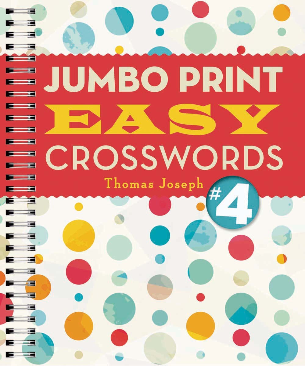 Jumbo print easy crosswords #4 by thomas joseph | goodreads