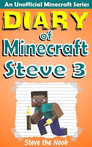 Diary of Minecraft Steve 3 book cover