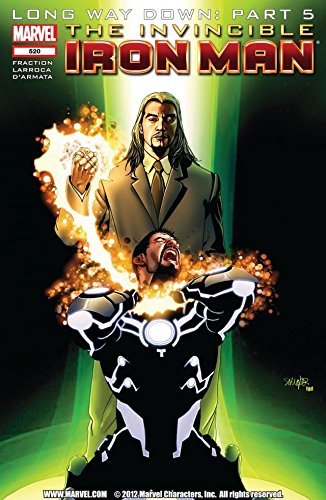 Invincible Iron Man #520 book cover