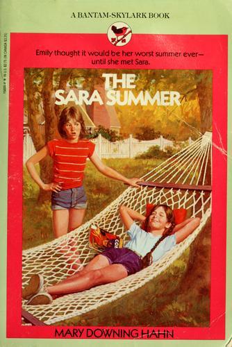 Sara Summer by Mary Downing Hahn | Goodreads
