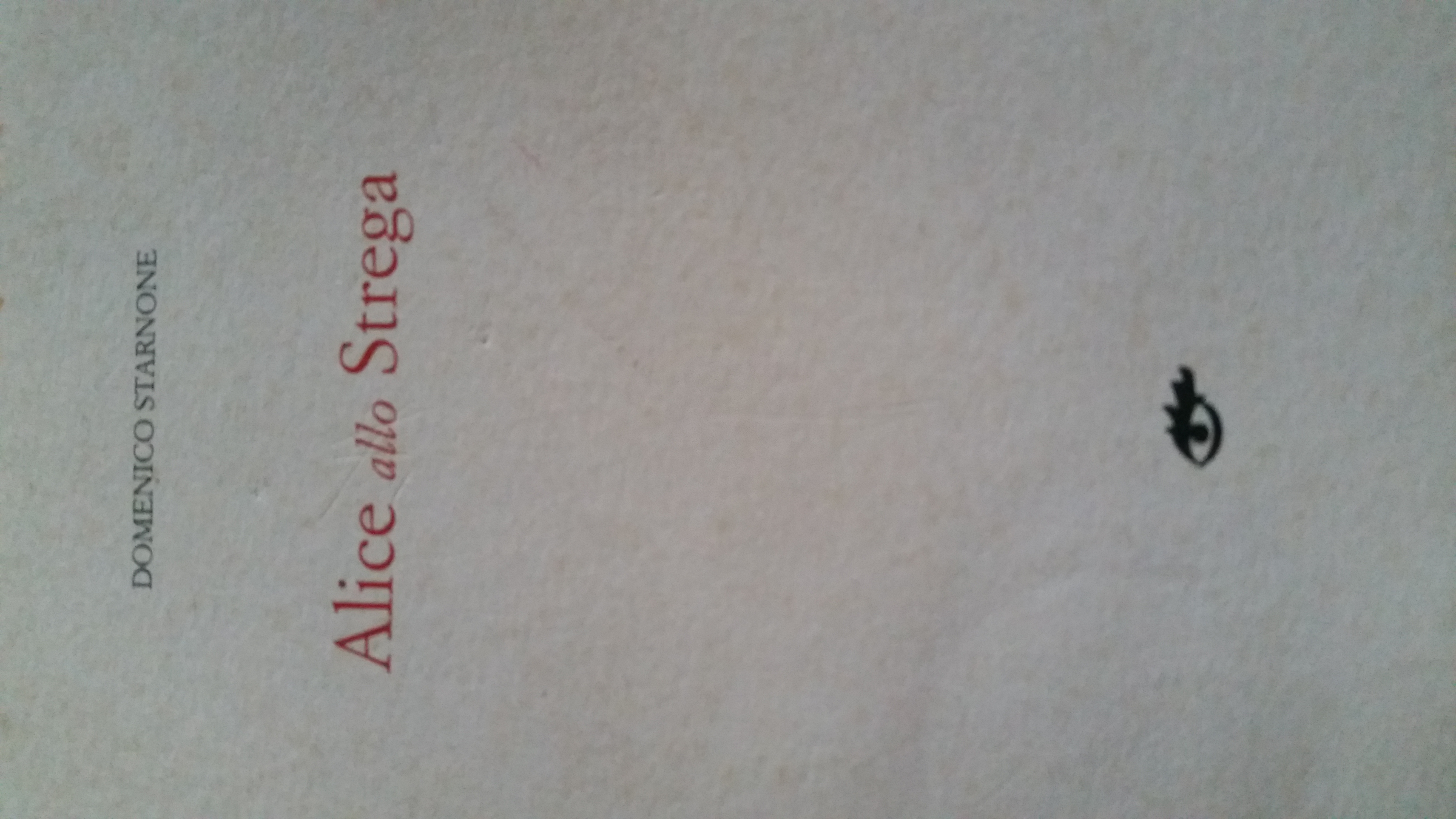 Alice allo Strega book cover