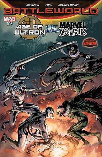 Age of Ultron vs. Marvel Zombies book cover 1