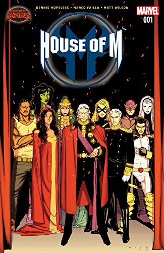 House of M (2015) book cover 1