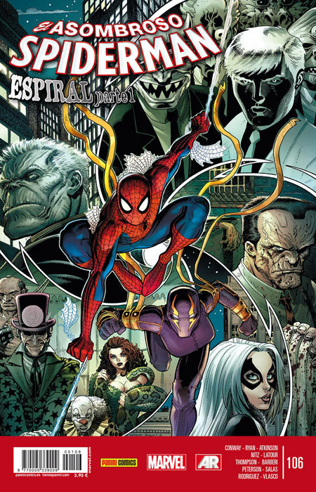 El Asombroso Spiderman 106 book cover