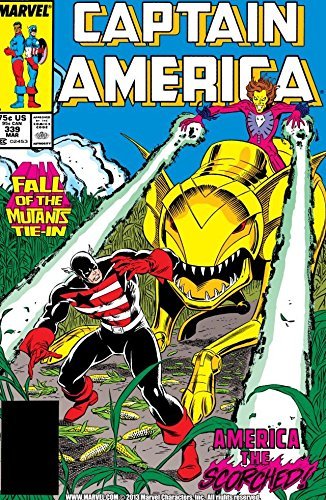 Captain America (1968-1996) #339 book cover