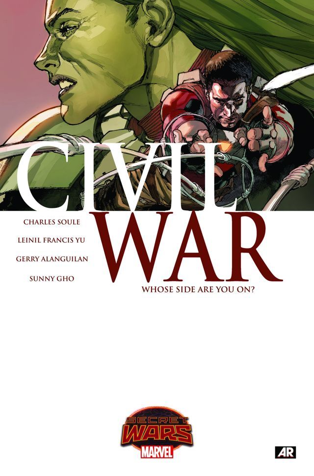 Civil War (2015) book cover 2