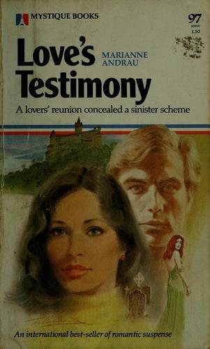 Love's Testimony book cover